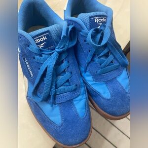 Turquoise blue reeboks